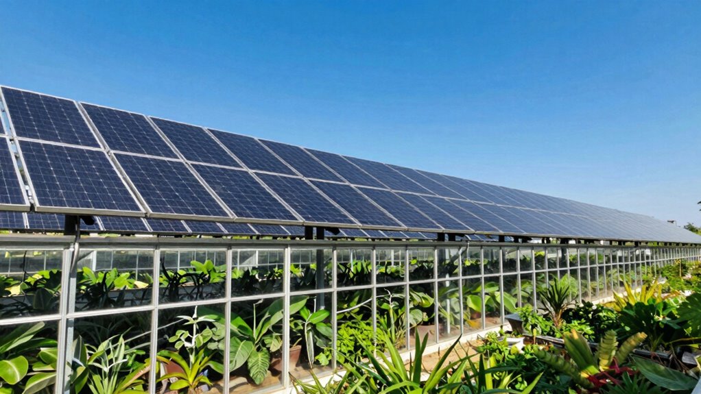 solar power for sustainable greenhouses