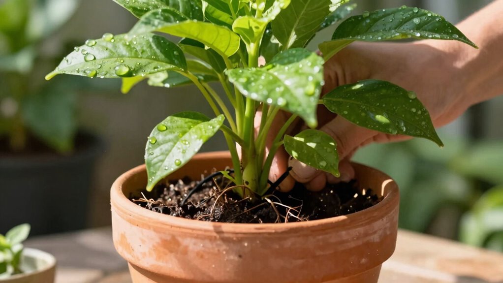 summer plant stress relief