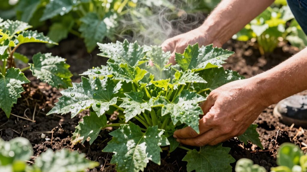 summer plant stress relief