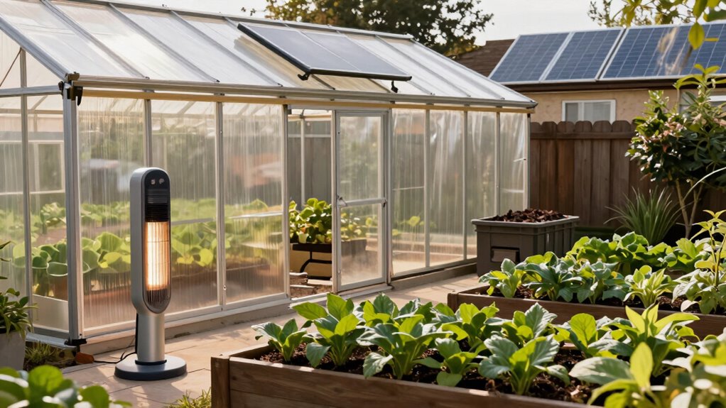 sustainable greenhouse heating strategies