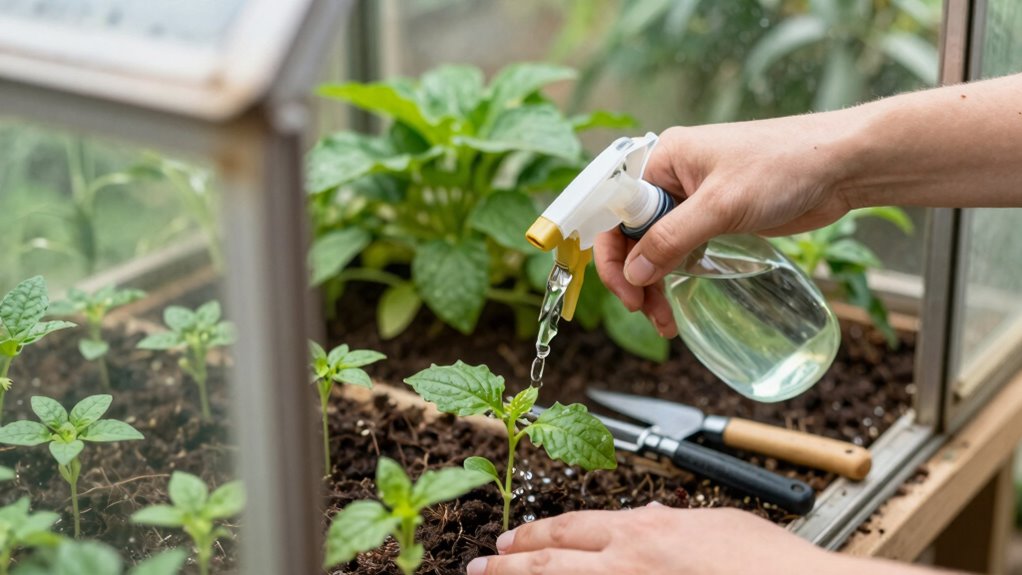 sustainable greenhouse maintenance habits