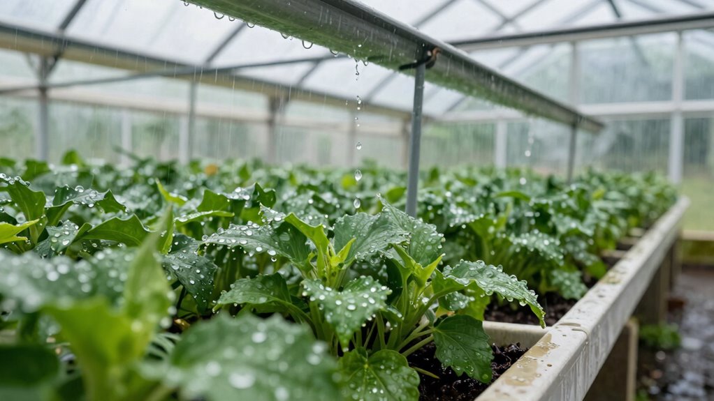 sustainable rainwater greenhouse practices