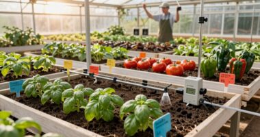 tailored greenhouse crop care