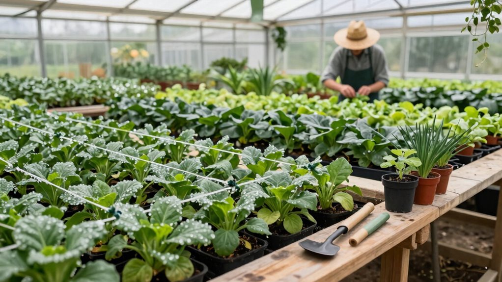 weekly greenhouse health check