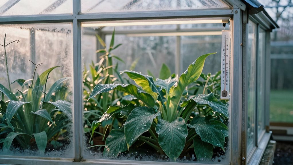 winter greenhouse climate management