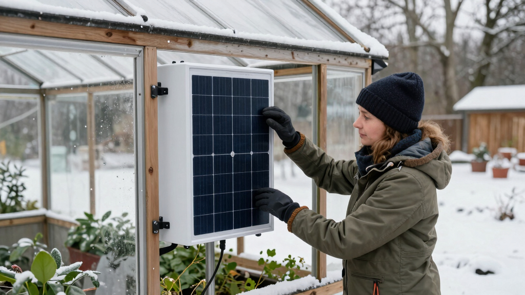 12 Best Solar Backup Systems for Winter Greenhouse Use in 2026