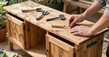 13 Best Potting Benches With Cabinets in 2026