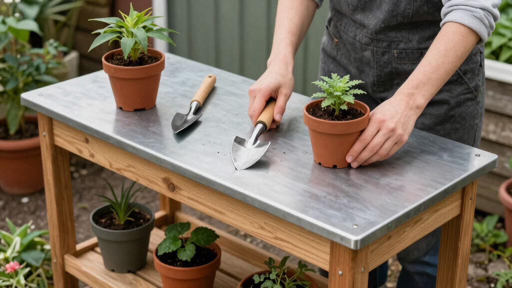 13 Best Potting Benches With Metal Tops in 2026