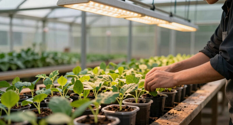 7 Best Led Grow Lights For Greenhouse Seedlings In 2026