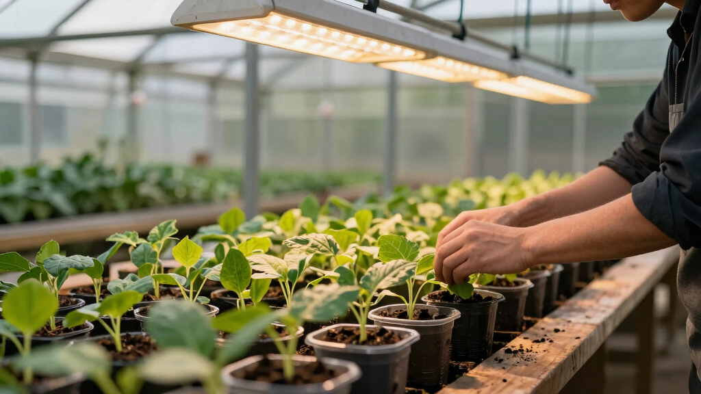 7 Best Led Grow Lights For Greenhouse Seedlings In 2026