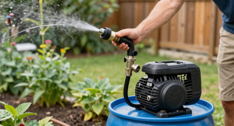 8 Best Irrigation Pumps for Rain Barrel Systems in 2026