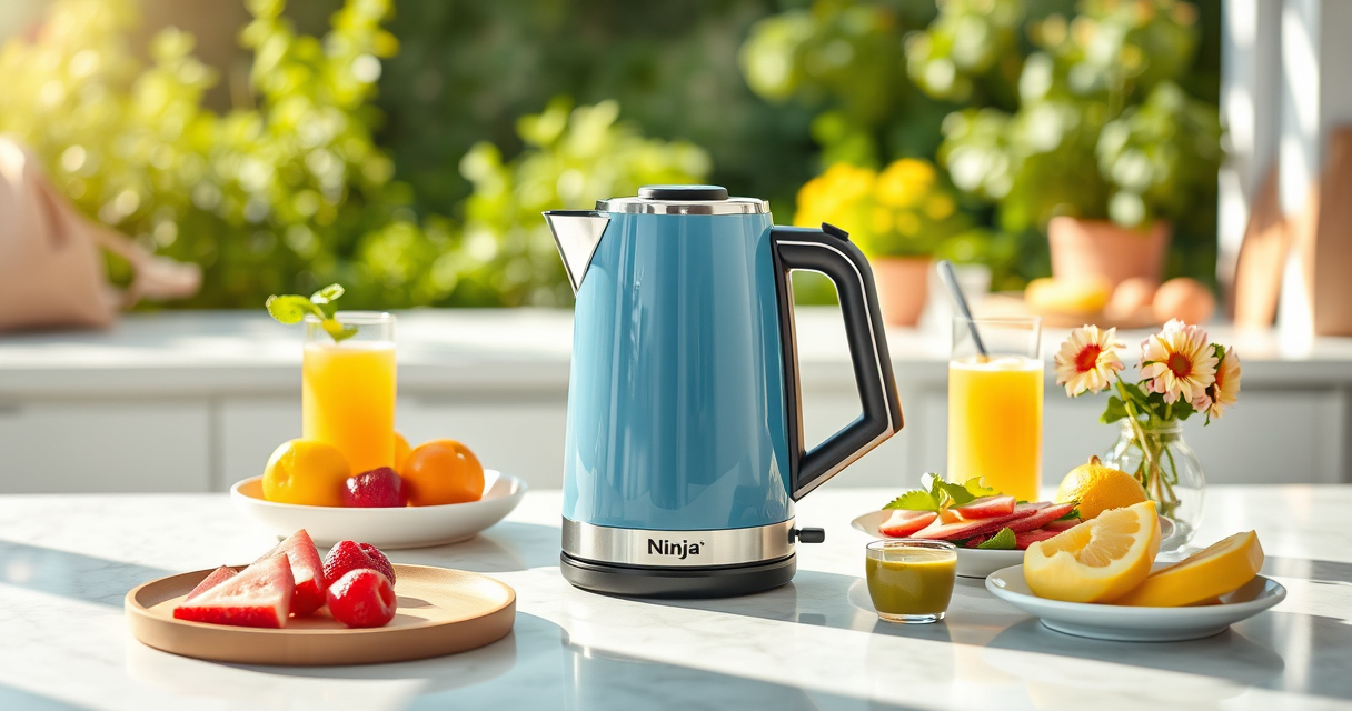 Beat the Summer Heat with the Ninja KT200BL Electric Kettle
