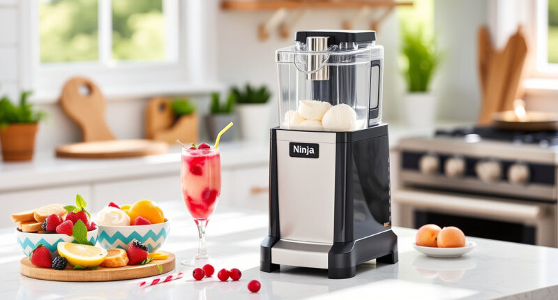 Cool Summer Treats with Ninja CREAMi Deluxe Ice Cream Maker