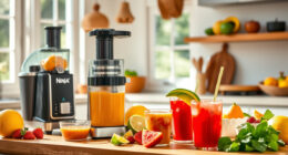 Fresh Summer Detox with Ninja NeverClog Cold Press Juicer