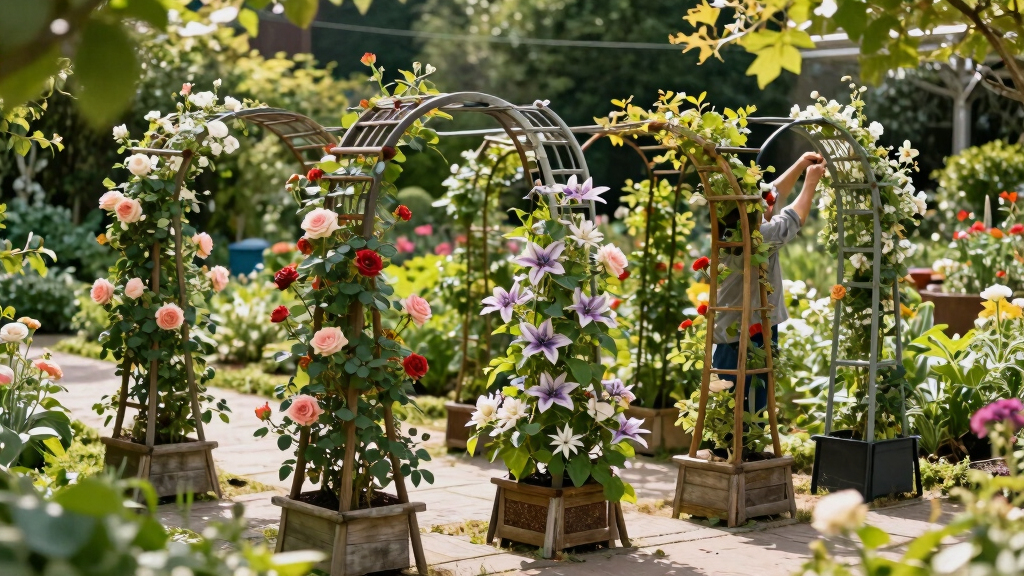 These 7 Beautiful Trellises Will Turn Climbing Plants Into the Stars of Your Garden