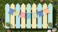 10 Dazzling DIY Ideas To Landscape Your Garden Fence And Add Style And Color To Your Yard