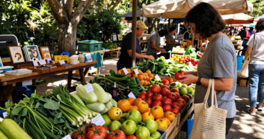 Bustling Street Culture Marketplaces