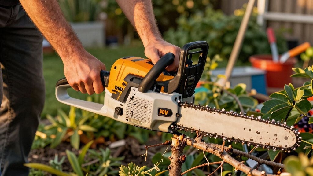 DeWalt 20V MAX 8" Brushless Chainsaw Review: Small Tool, Big Power