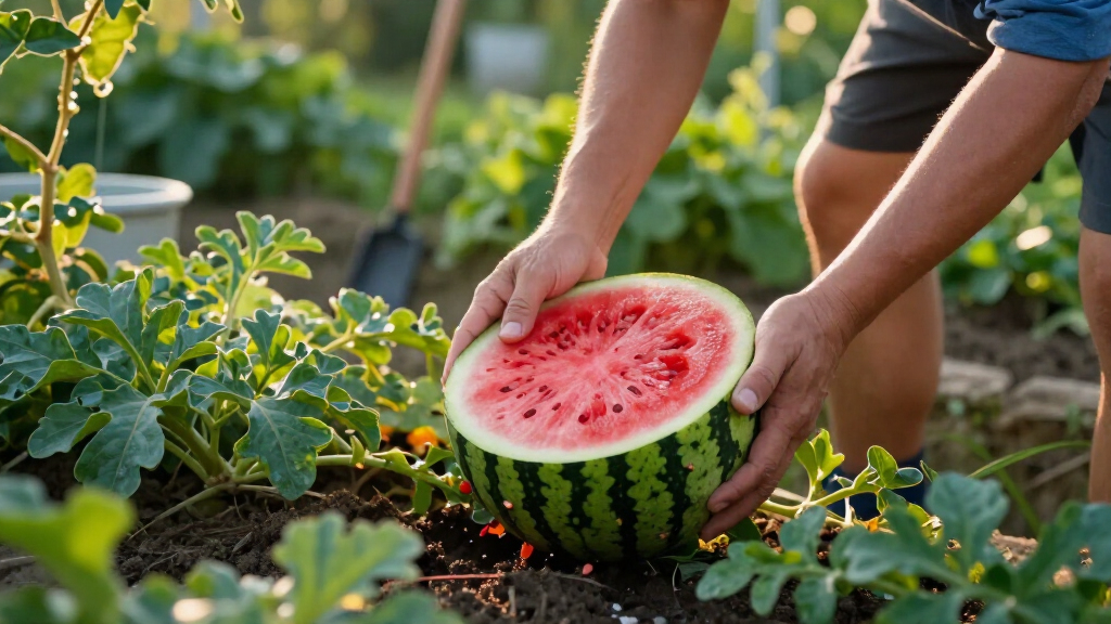 Don’t Throw Out Overripe Watermelon – It Has A Secret Use In The Garden