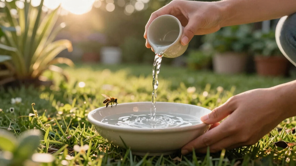 Help Bees Survive The Heat – Turn A Saucer Into A Summer Lifeline In Just Minutes