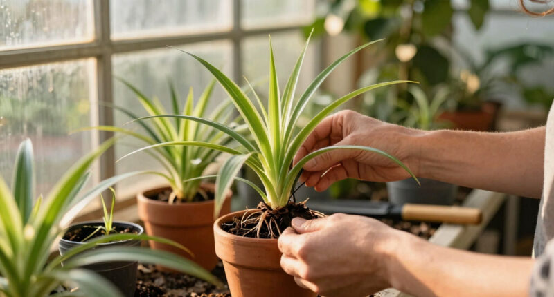 How to propagate spider plants