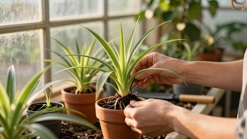How to propagate spider plants
