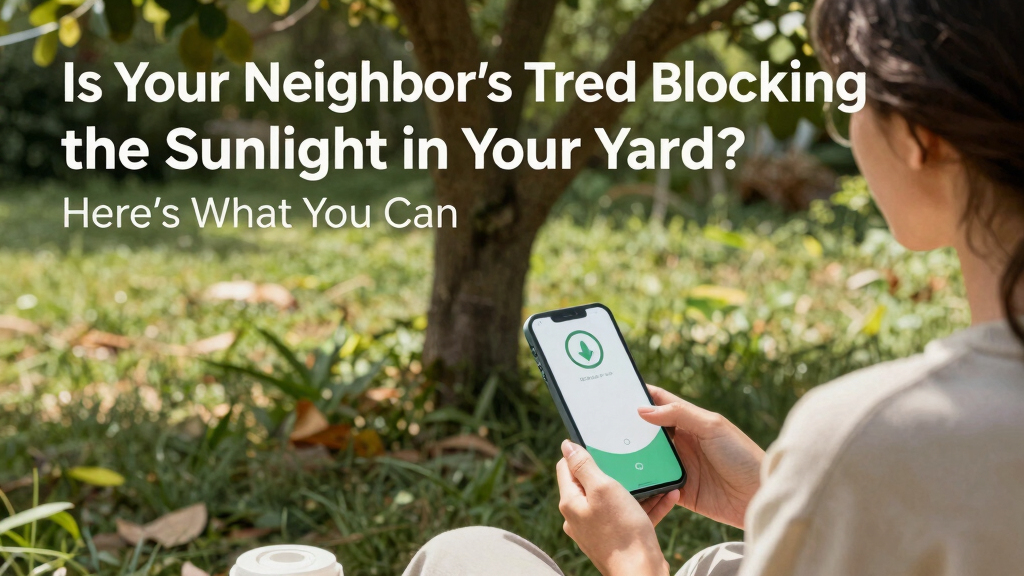 Is Your Neighbor's Tree Blocking the Sunlight in Your Yard? Here’s What You Can (and Can’t) Do About It, According to a Lawyer