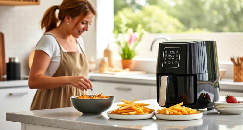 Ninja Air Fryer 4 QT: Perfect for Summer Snacking & Grilling