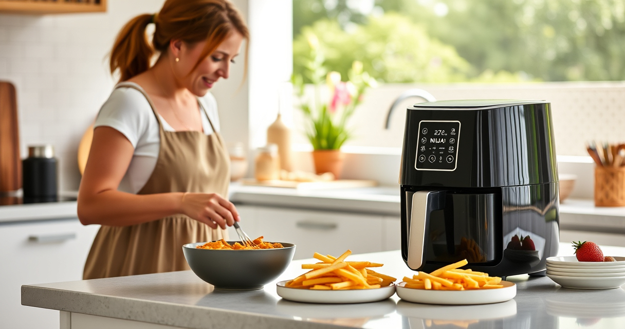 Ninja Air Fryer 4 QT: Perfect for Summer Snacking & Grilling