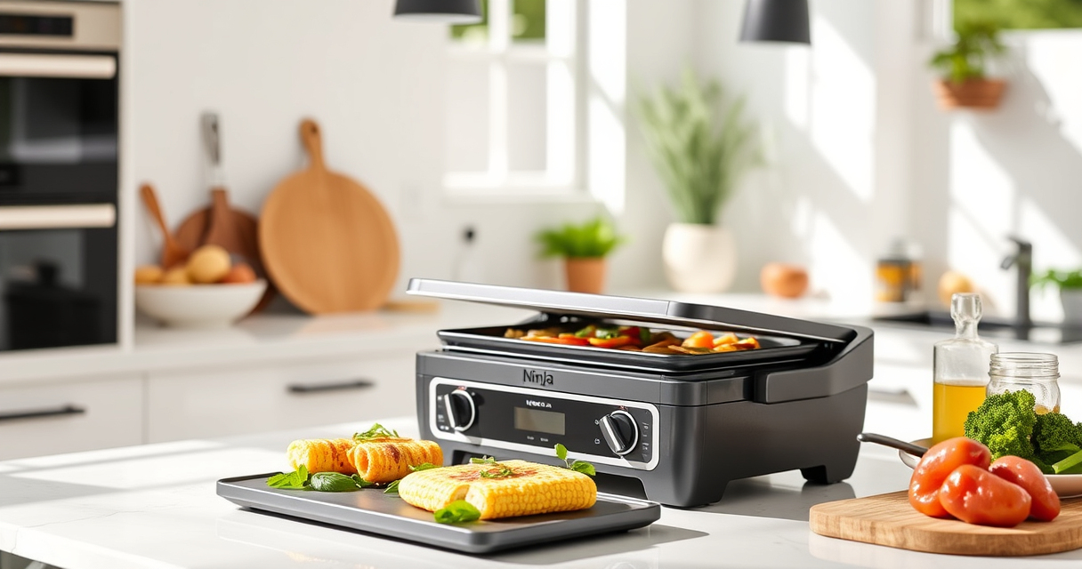 Ninja Foodi Pro 5-in-1 Indoor Grill: Summer Grilling Made Easy