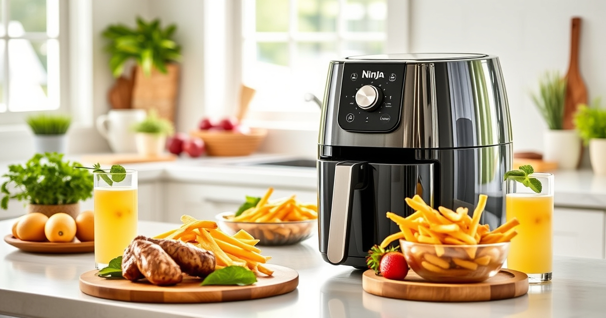 Summer Grilling with Ninja Crispi 4-in-1 Glass Air Fryer