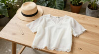 12 Best Raw-Edge Organza Blouses in 2026