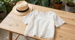 12 Best Raw-Edge Organza Blouses in 2026