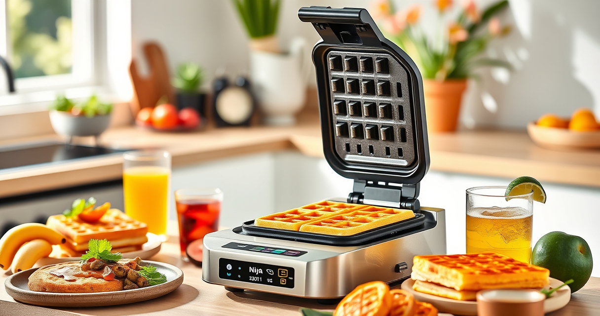 Ninja Belgian Waffle Maker Pro: Perfect Summer Waffles Every Time