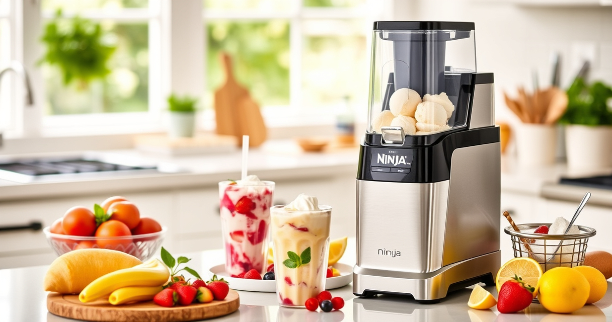 Ninja CREAMi 7-in-1 Ice Cream Maker: Summer's Ultimate Frozen Treats