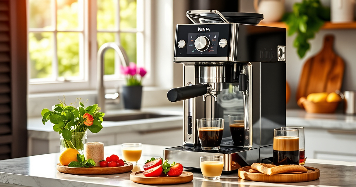 Ninja Luxe Café Premier 3-in-1 Espresso Machine: The Ultimate Summer Coffee Hub