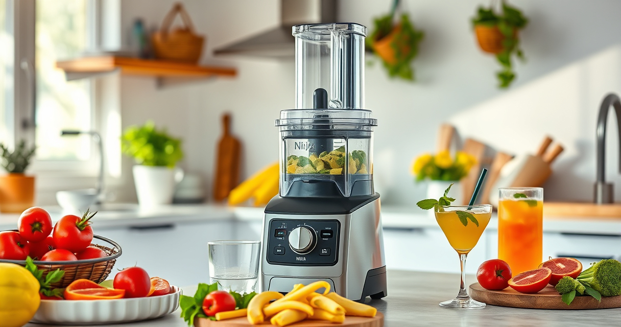 Ninja Professional Plus Food Processor: Perfect for Summer Meal Prep