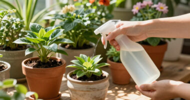 The Household Staple That Can Revive Dying Plants In Pots This Heatwave Summer