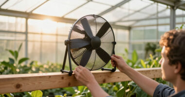 15 Best Solar-Powered Greenhouse Fans for 2026