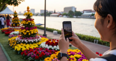 Bangkok Flower Festival 2026 Launches Along Chao Phraya River