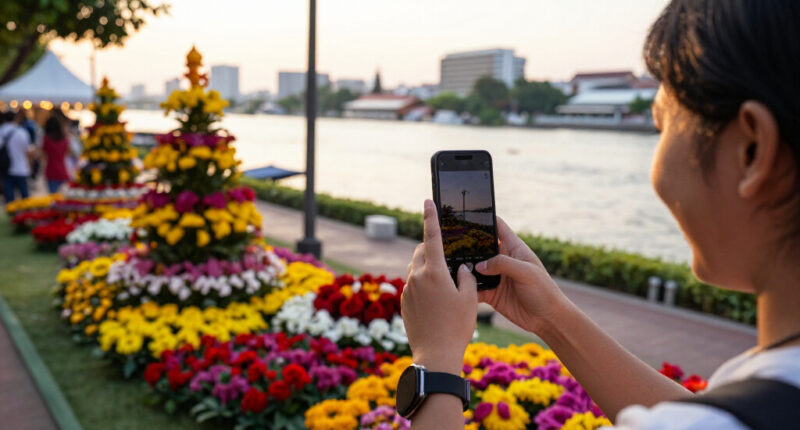 Bangkok Flower Festival 2026 Launches Along Chao Phraya River