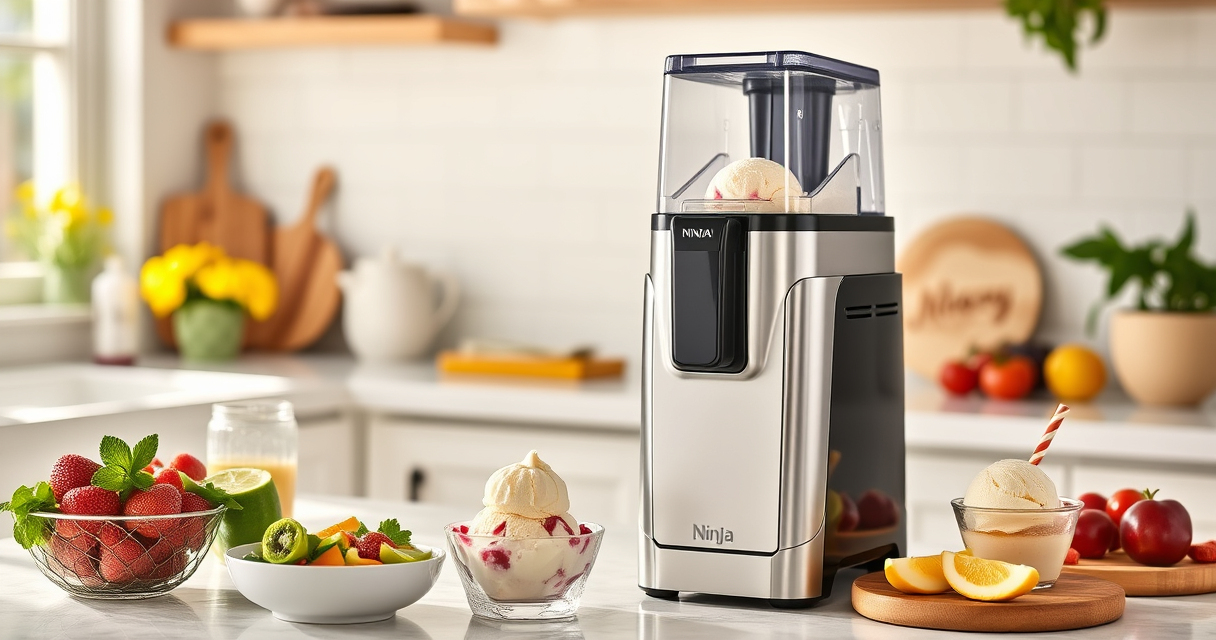 Cool Off this Summer with the Ninja CREAMi Deluxe Ice Cream Maker