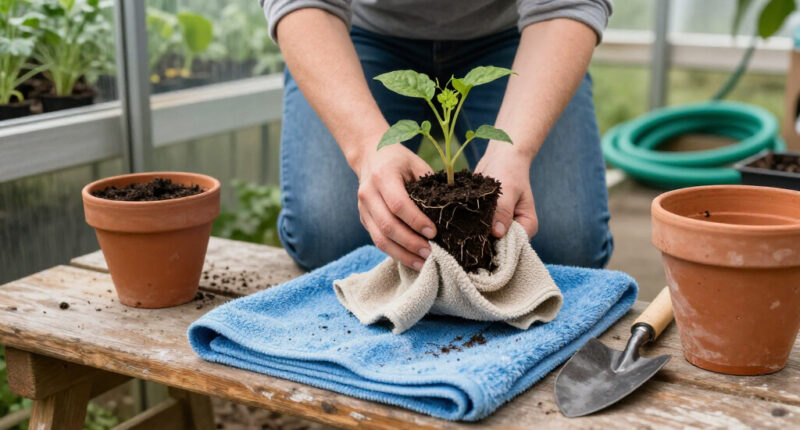Don’t Throw Away Your Old Towels! My Husband Is A Pro Gardener, And He Always Saves Them For The Garden