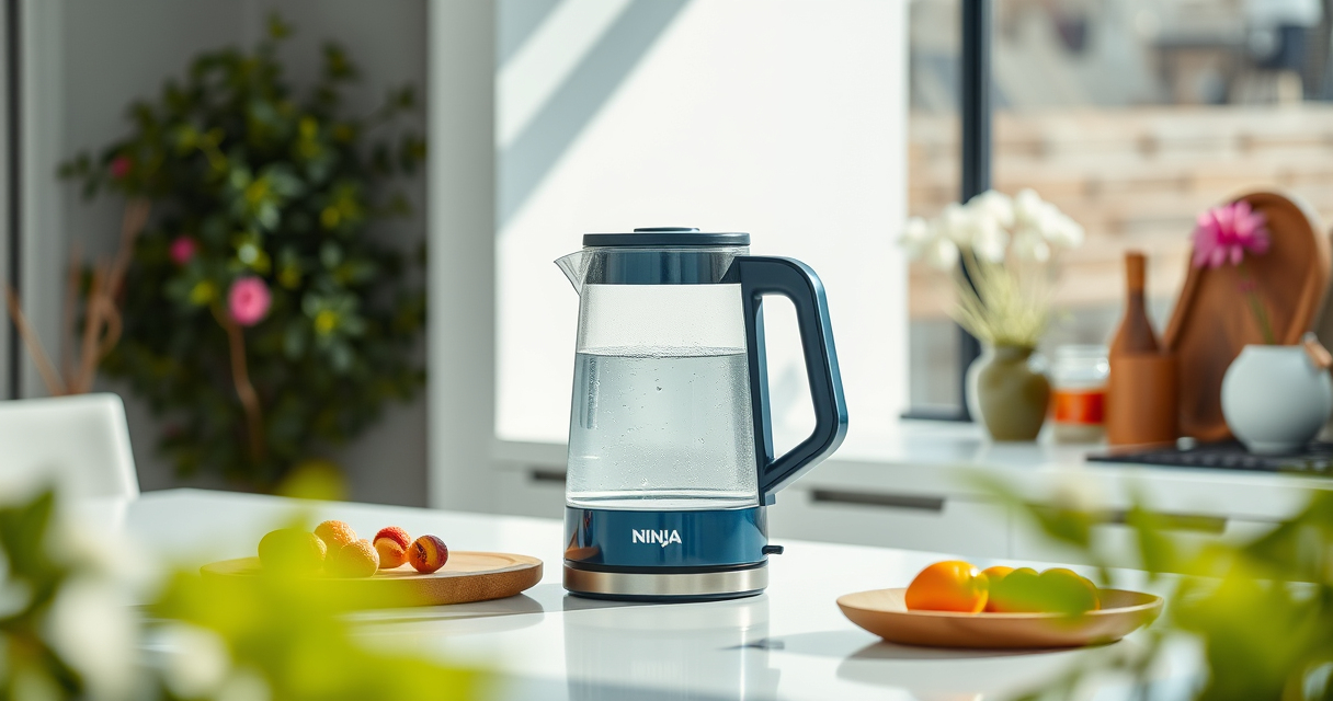 Enhance Your Summer Tea Time with Ninja KT200BL Electric Kettle Accessories