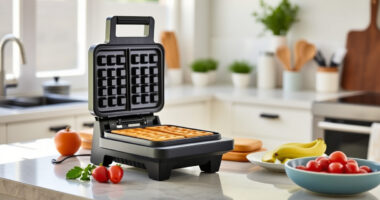 Enjoy Perfect Summer Waffles with the Ninja Belgian Waffle Maker Pro