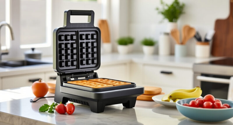 Enjoy Perfect Summer Waffles with the Ninja Belgian Waffle Maker Pro