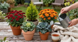 Fill Patio Pots With Vibrant Plants That Last From Fall Into Winter For A Wonderfully Colorful Cool-Season Display