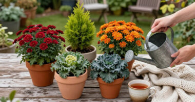 Fill Patio Pots With Vibrant Plants That Last From Fall Into Winter For A Wonderfully Colorful Cool-Season Display