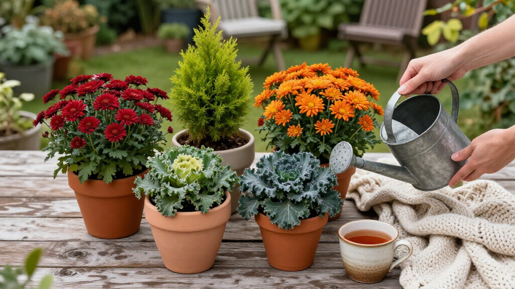 Fill Patio Pots With Vibrant Plants That Last From Fall Into Winter For A Wonderfully Colorful Cool-Season Display