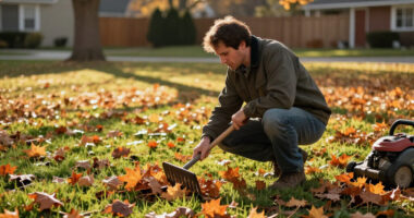 Garden Mythbusters: Will Leaves Left On The Lawn Always Smother And Kill Your Grass?